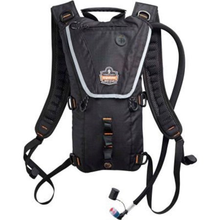 ERGODYNE Chill-Its 5156 Premium Low Profile Hydration Pack, Black, 2 Liter 13161